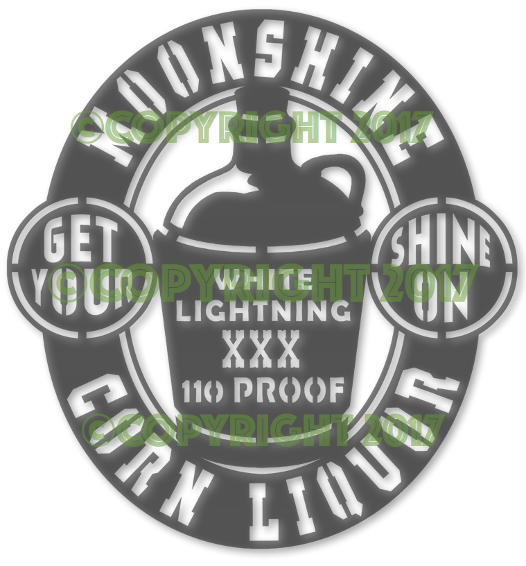 3 Moonshine files - Shine On Moonshine Jug Corn Liquor x3 Plasma Laser —  DIY Welding Plans