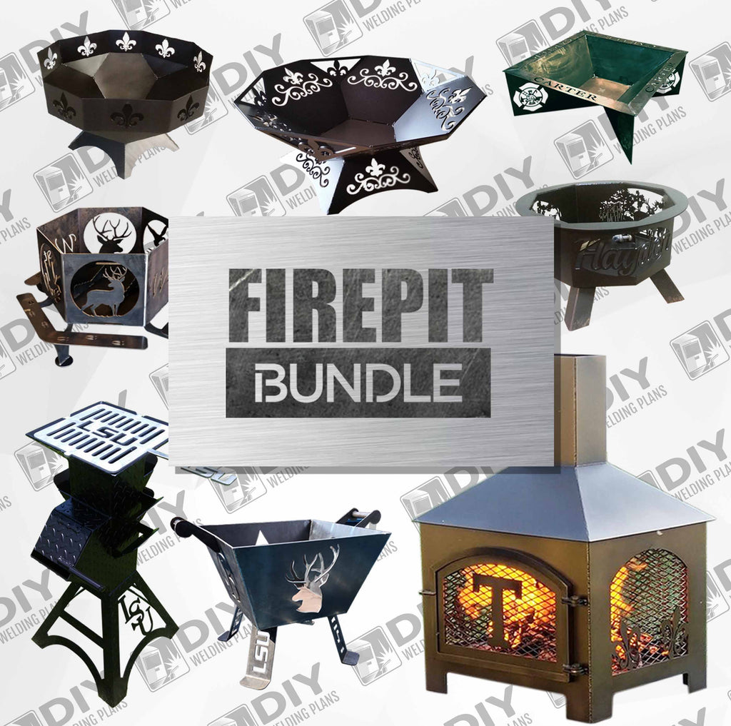 Fire pit Bundle - DXF File Only — DIY Welding Plans